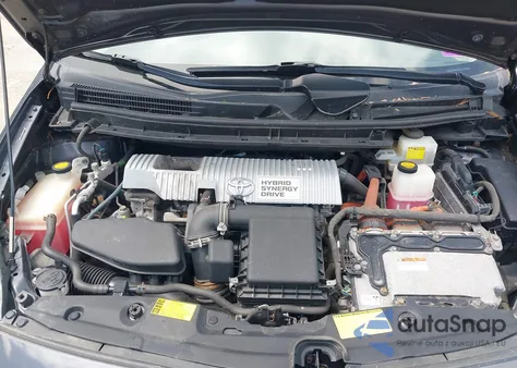 2011 Toyota Prius Two from USA, damaged, VIN JTDKN3DU0B1455839